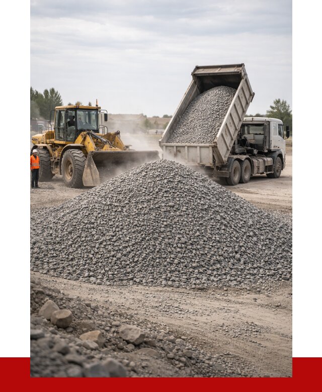 Купить щебень с доставкой в Юбилейном от 2576 руб. | ПРОНЕРУДЮбл