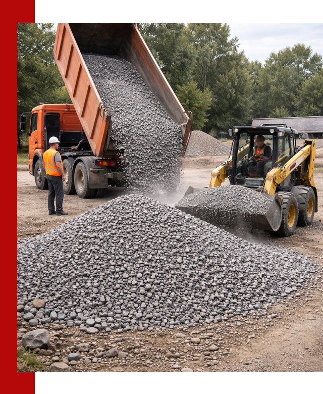 Купить гранитный щебень фракции 5–10 в Юбилейном с доставкой