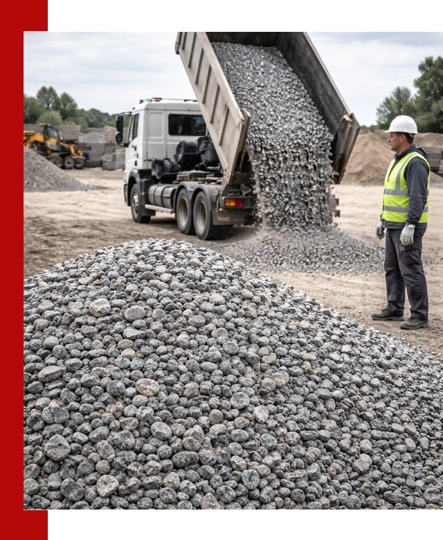 Доставка и продажа гранитного щебня фракции 5-20 в Юбилейном