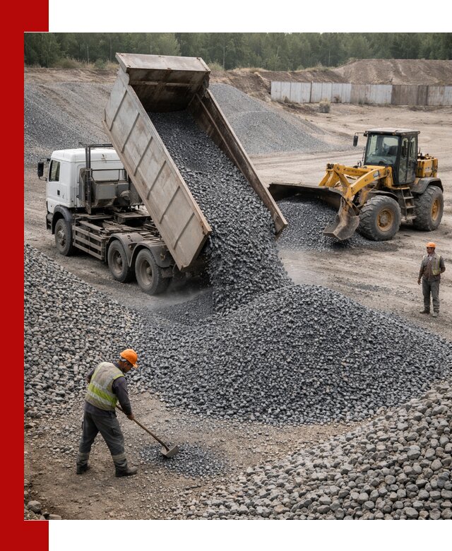 Щебень габбро-диабаз фр. 5-20 с доставкой в Юбилейном