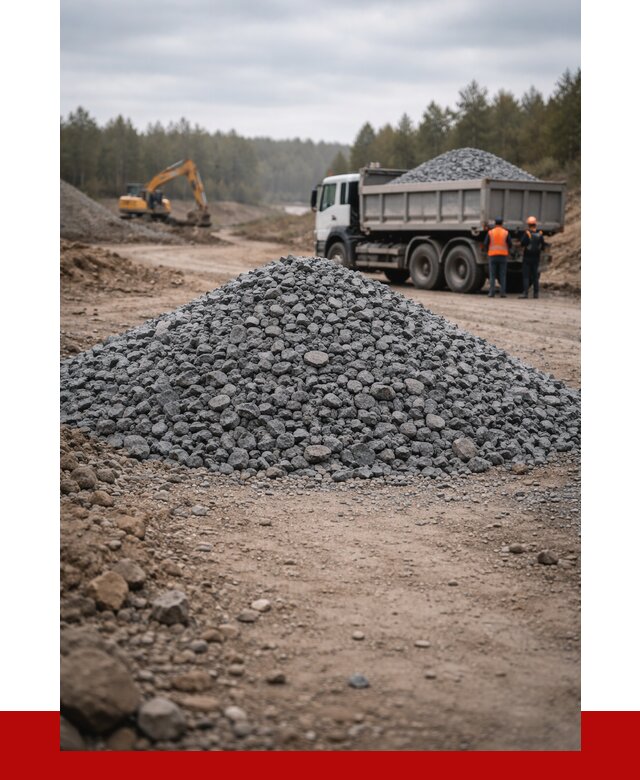 Щебень габбро диабаз фракция 40-70 в Юбилейном от 2267 р-ПРОНЕРУДЮбл