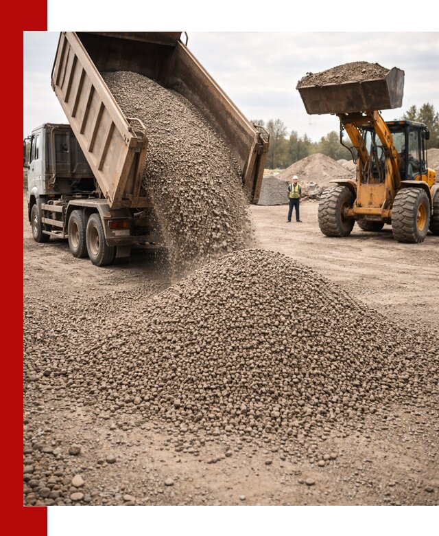 Гравийный щебень фракция 3–10 с доставкой в Юбилейном