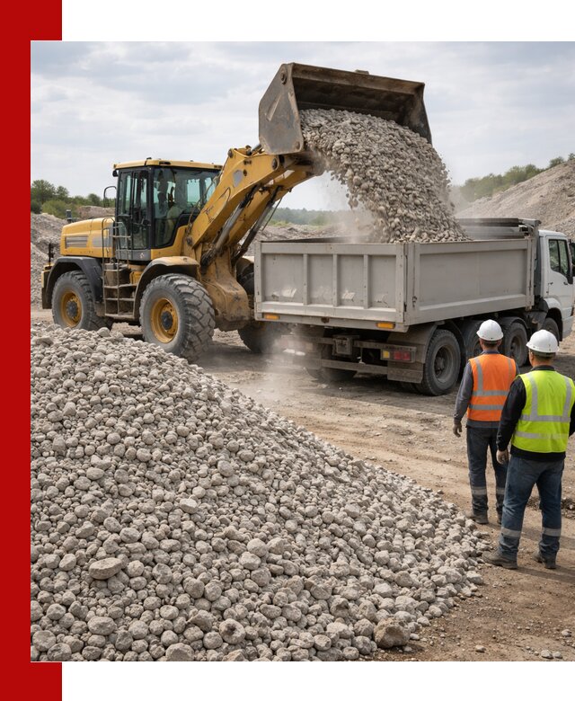 Доломитовый щебень фракция 40–71 доставка и продажа в Юбилейном