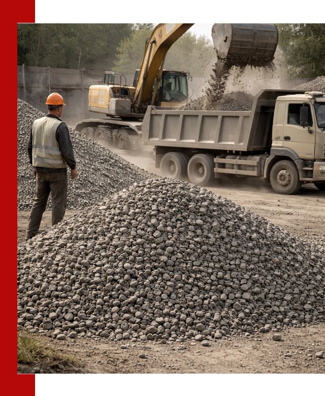 Шлаковый щебень фракция 5-20 с доставкой в Юбилейном