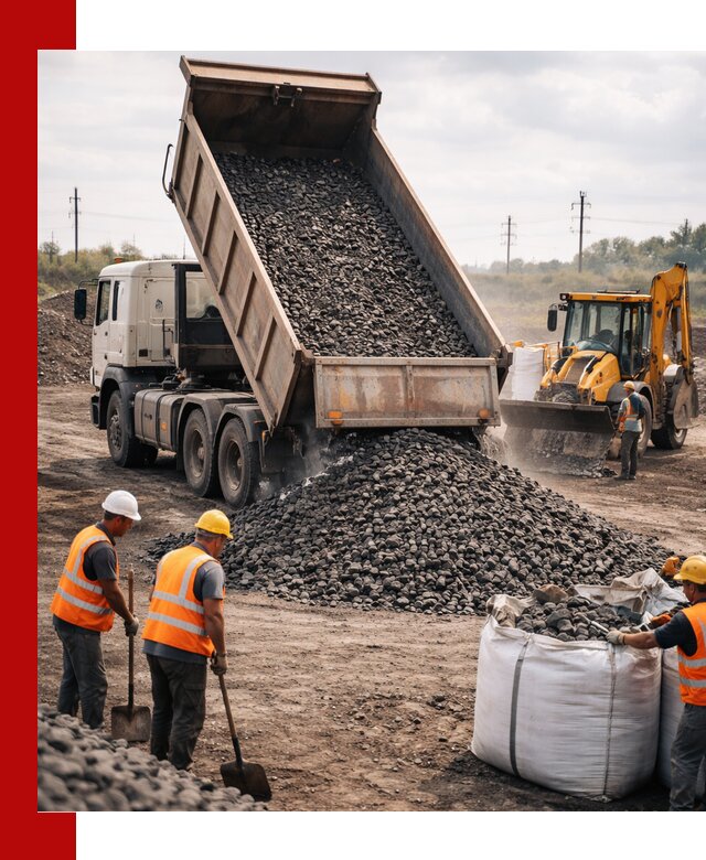 Шлаковый щебень фракция 40-70 с доставкой в Юбилейном