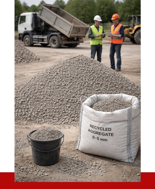 Вторичный щебень фракция 0-5 в Юбилейном от 1648 р. ПРОНЕРУДЮбл