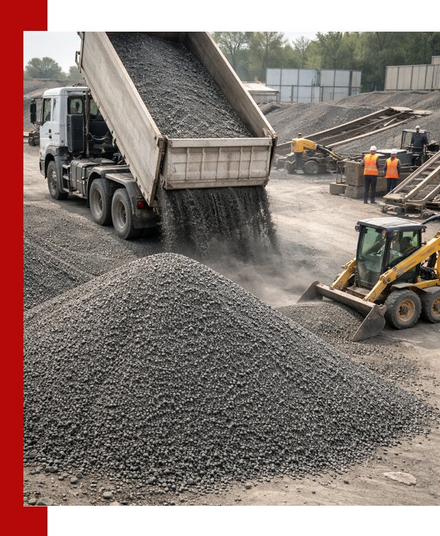 Вторичный щебень фракция 0–5 с доставкой в Юбилейном