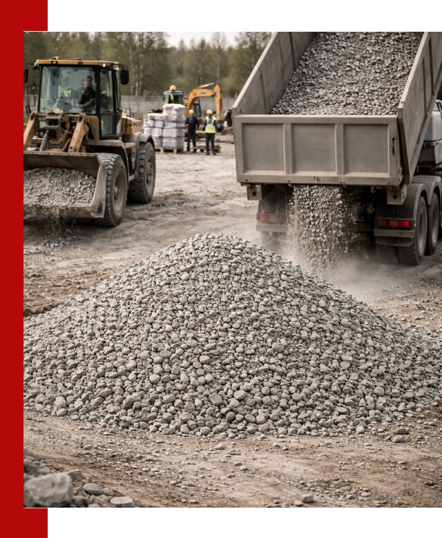 Вторичный щебень фракции 5-20 в Юбилейном — доставка и продажа крупнотоннажно