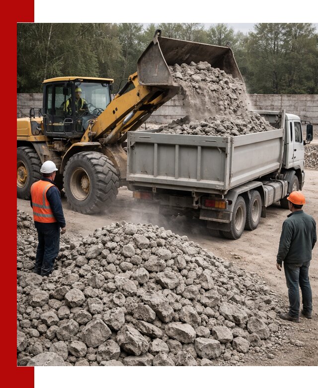 Вторичный щебень фракция 70–150 в Юбилейном с доставкой