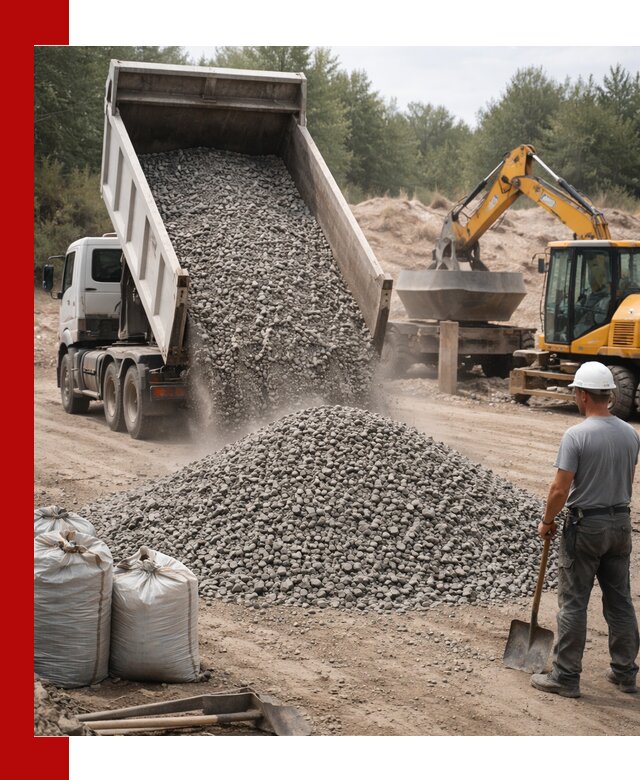 Доставка и продажа бетонного щебня в Юбилейном