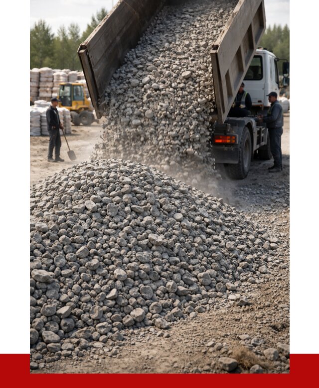 Бетонный щебень фракция 40-70 в Юбилейном от 1855 р. ПРОНЕРУДЮбл