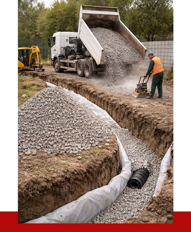 Щебень для дренажа в Юбилейном от 1906 р., ПРОНЕРУДЮбл доставка