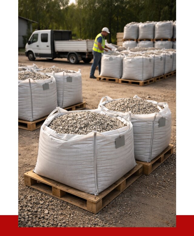 Щебень в мешках с доставкой в Юбилейном от 4327 р. | ПРОНЕРУДЮбл