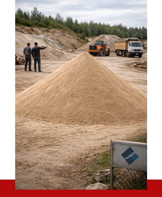 Карьерный песок навалом в Юбилейном от 1855 р. | ПРОНЕРУДЮбл