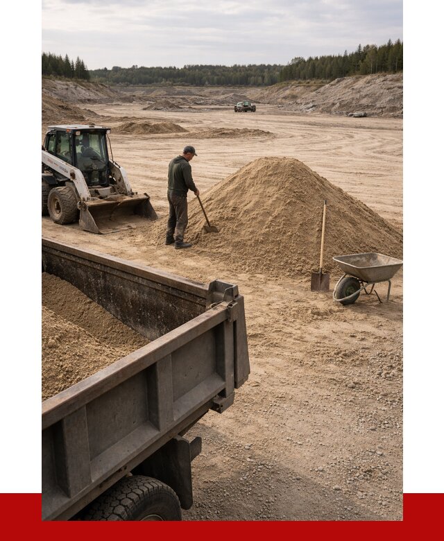 Карьерный песок среднезернистый в Юбилейном, от 2267 р. ПРОНЕРУДЮбл