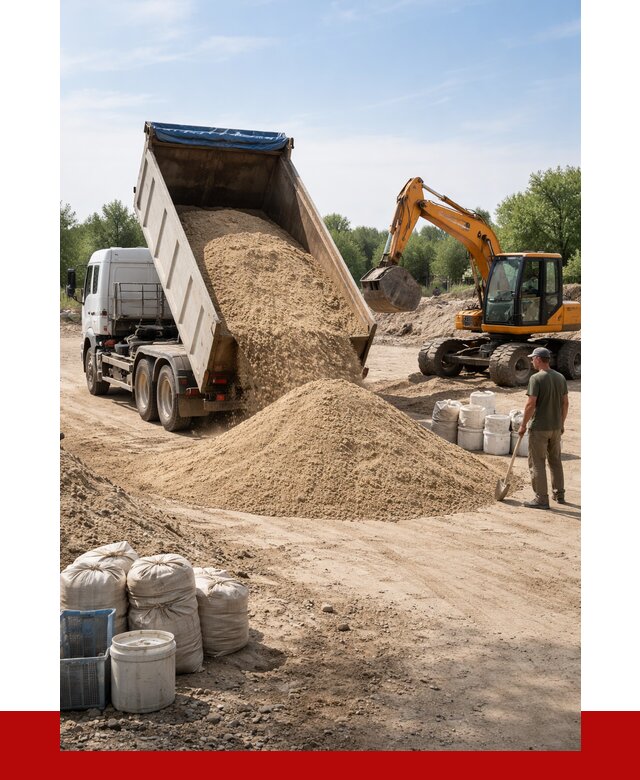 Купить речной песок в Юбилейном от 1236 р. за куб | ПРОНЕРУДЮбл
