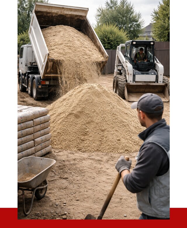 Мытый речной песок с доставкой в Юбилейном от 1494 р. | ПРОНЕРУДЮбл