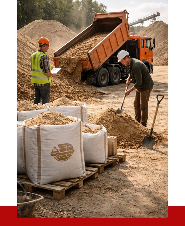 Строительный песок в Юбилейном от 2267 р. с доставкой, ПРОНЕРУДЮбл