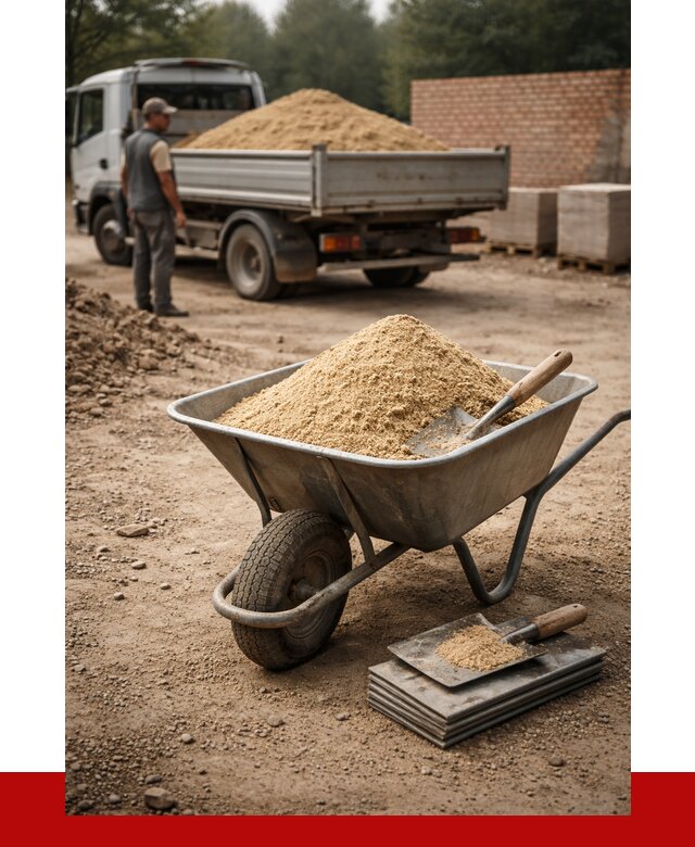 Песок для кладки в Юбилейном с доставкой от 2267 р. | ПРОНЕРУДЮбл