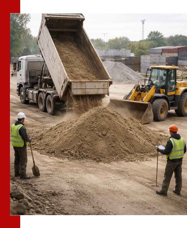 Доставка и продажа пескогрунта оптом и в розницу в Юбилейном