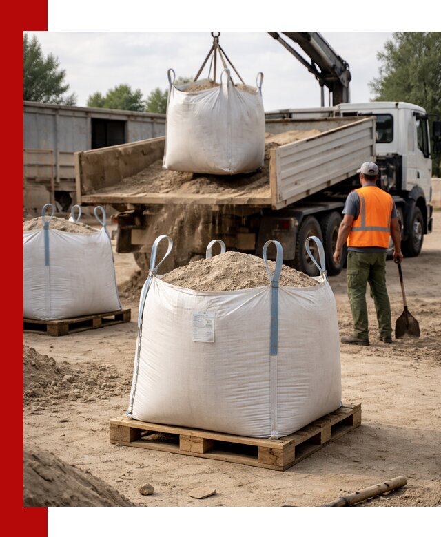 Доставка песка в биг бег в Юбилейном быстро и без лишних хлопот