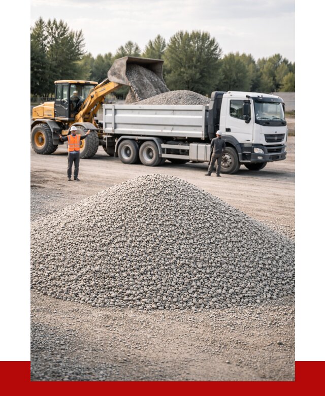 Купить мытый гравий в Юбилейном от 3606 р, доставка ПРОНЕРУДЮбл