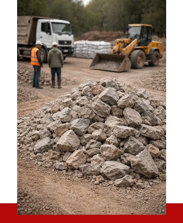 Купить бутовый камень с доставкой в Юбилейном от 2370 р. | ПРОНЕРУДЮбл