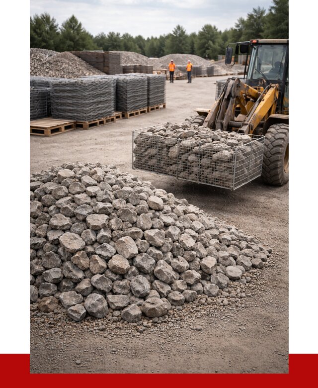 Камень для габионов фракция 70-150 в Юбилейном от 4327 р. | ПРОНЕРУДЮбл