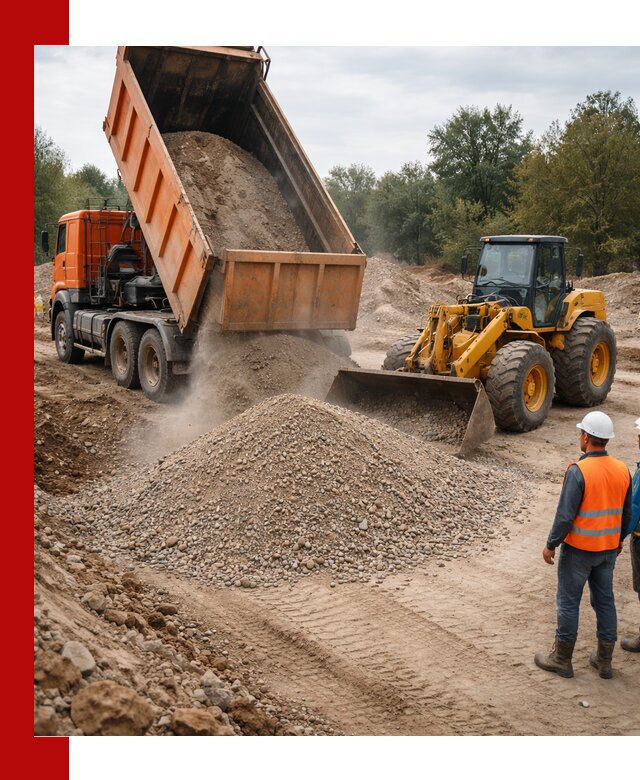 Доставка ПГС фракции С6 в мешках и навалом в Юбилейном