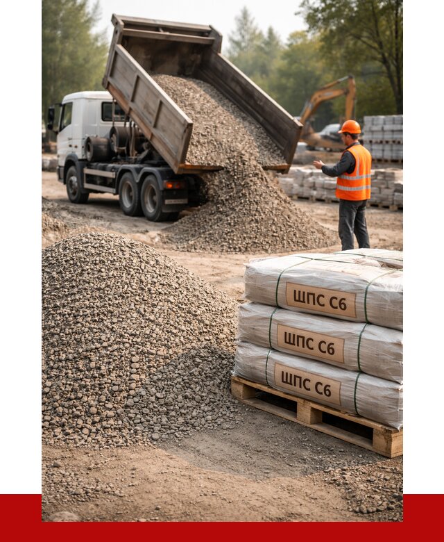 ЩПС С6 в Юбилейном с доставкой от 2267 р. за куб | ПРОНЕРУДЮбл