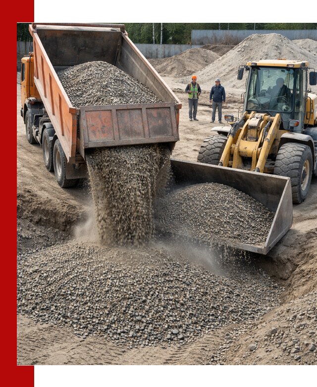 Доставка щпс С9 самосвалами по выгодным тарифам в Юбилейном