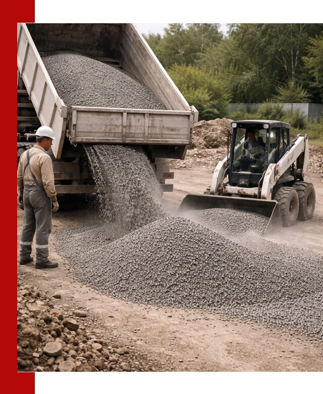 Доставка гравийного отсева 0-5 в Юбилейном оптом и в розницу