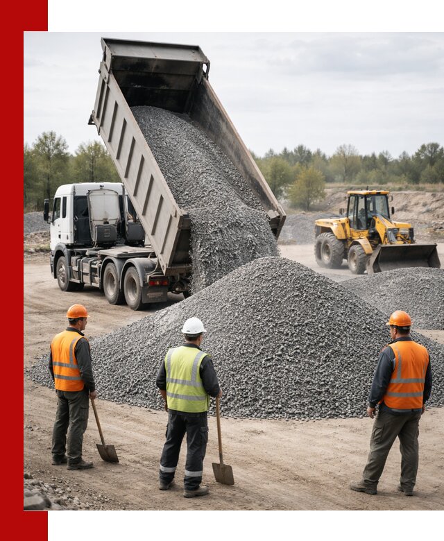 Доставка и продажа гранитной крошки в Юбилейном