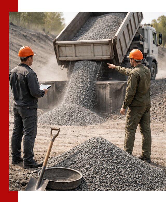 Гранитная крошка фракция 2-5 доставка в Юбилейном