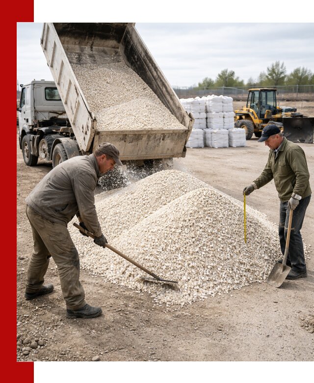 Мраморная крошка с доставкой и разгрузкой в Юбилейном