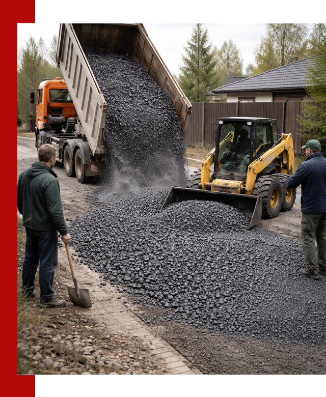 Крошка габбро с доставкой в Юбилейном для строительных работ