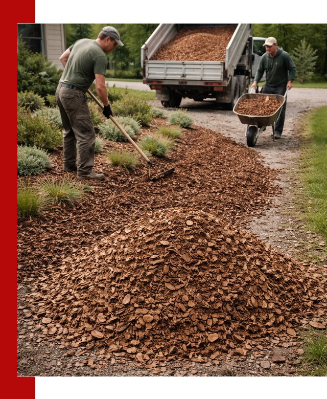Крошка для мульчирования с доставкой в Юбилейном