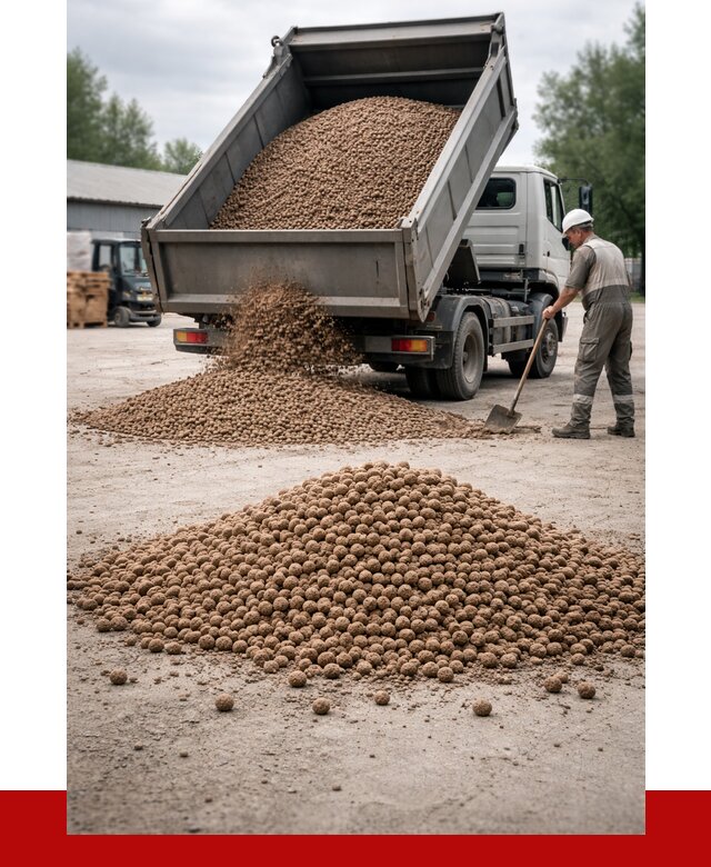 Керамзит с доставкой в Юбилейном от 4327 р. за м3 | ПРОНЕРУДЮбл