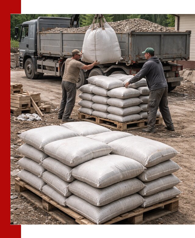 Керамзит в мешках с доставкой в Юбилейном от компании-поставщика
