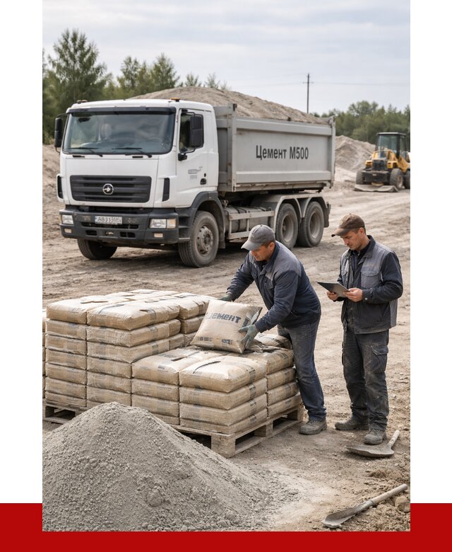 Купить цемент м500 с доставкой в Юбилейном от 5358 р. | ПРОНЕРУДЮбл