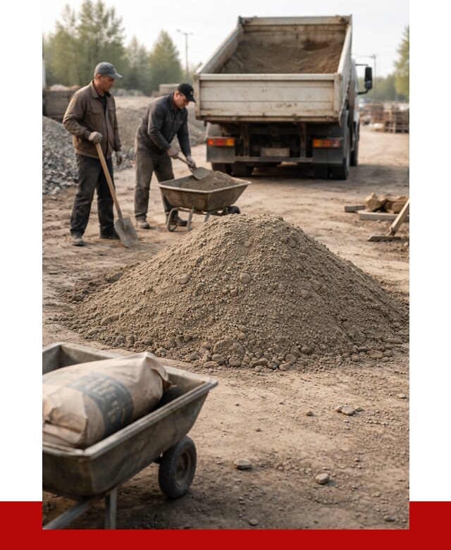 Цементно-песчаная смесь М150 в Юбилейном от 4842 р. | ПРОНЕРУДЮбл