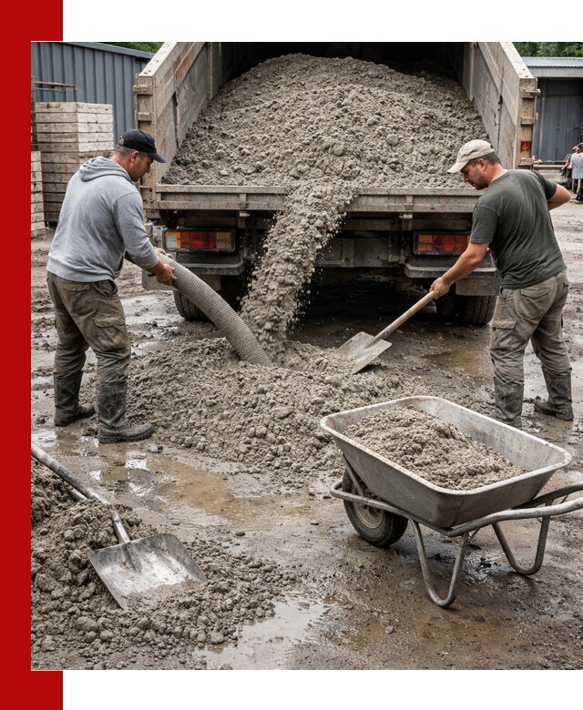 Цементно-песчаная смесь М150 доставка в Юбилейном