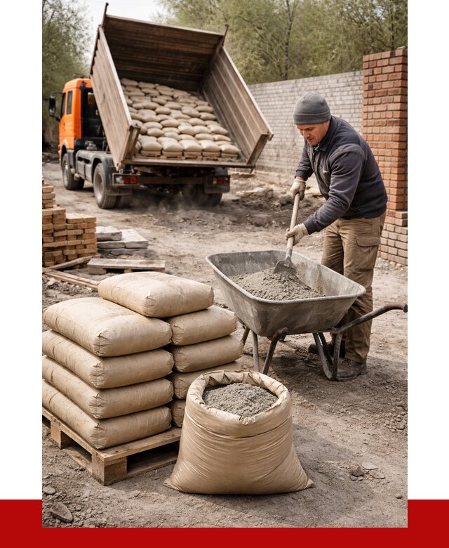 Купить сухую смесь для кладки в Юбилейном от 1236 р. | ПРОНЕРУДЮбл