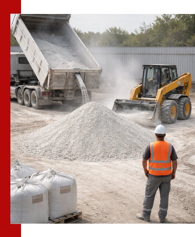 Доставка и продажа известняковой муки в Юбилейном