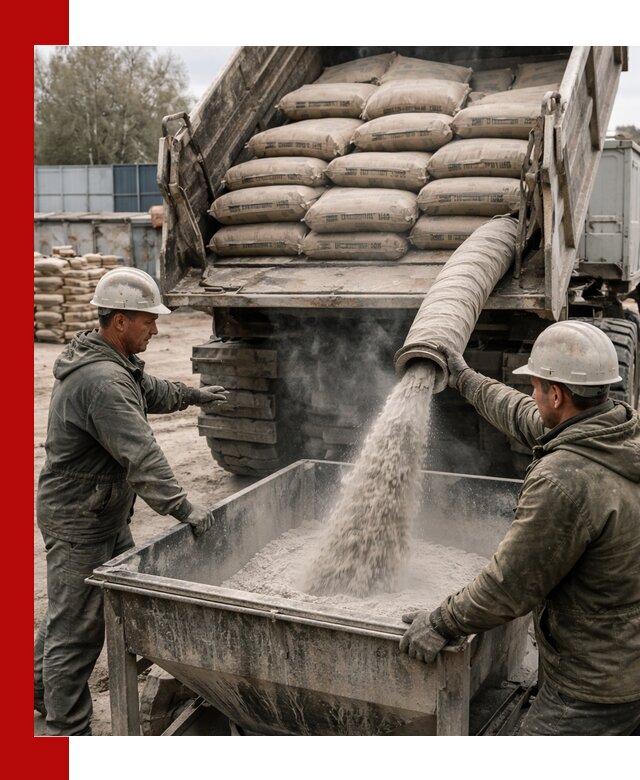 Доставка цемента М400 в Юбилейном оптом и в розницу