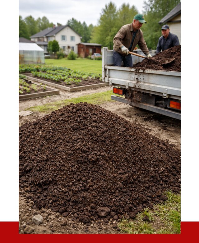 Плодородный грунт в Юбилейном с доставкой от 4327 р. | ПРОНЕРУДЮбл