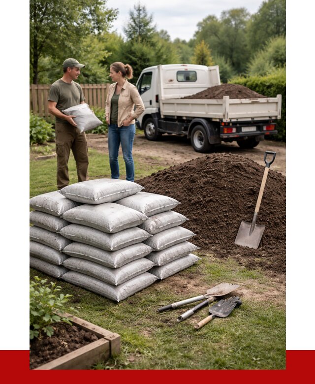 Садовая земля в Юбилейном от 1236 р. с доставкой оптом | ПРОНЕРУДЮбл