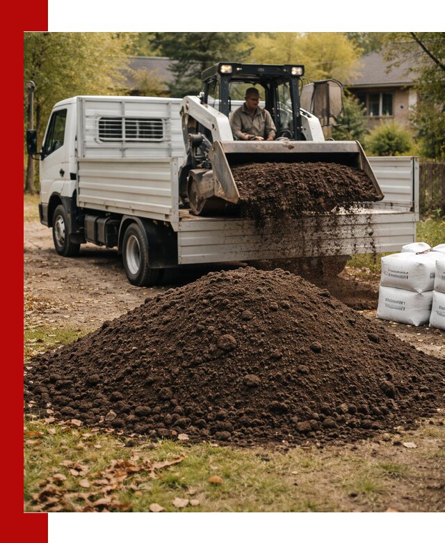 Доставка садовой земли в больших объёмах в Юбилейном