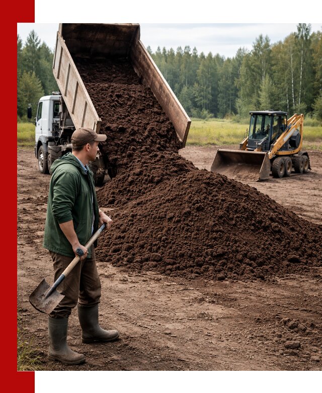 Купить верховой торф с доставкой в Юбилейном для садоводства и растений