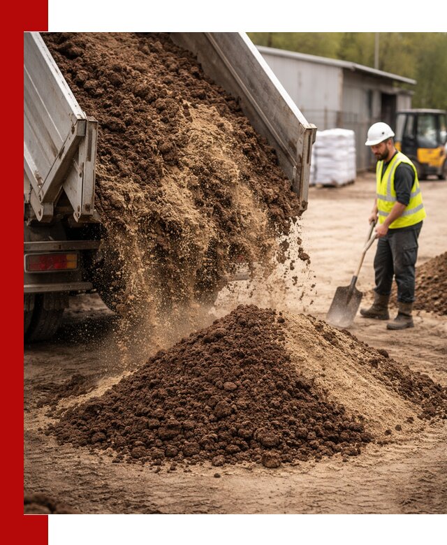 Доставка торфо-песчаной смеси в Юбилейном для строительства и озеленения